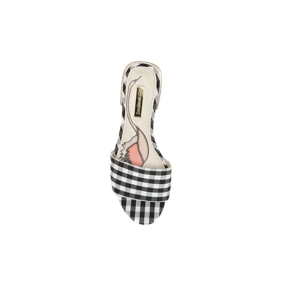 LOUISE ET CIE AYDIA SLIDE SANDAL IN GINGHAM - Picture 3 of 3